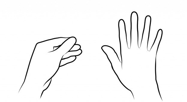 Using hand tracking